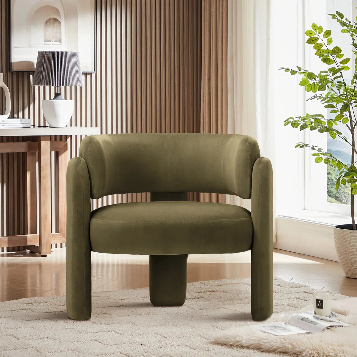 Sayuri Barrel Accent Chair