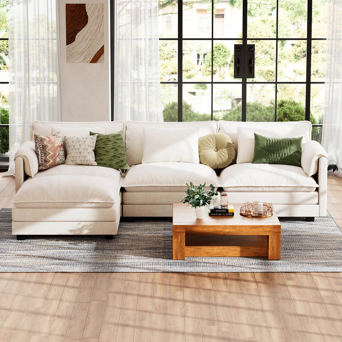 Sakura Airica Modular Sofa with Ottoman