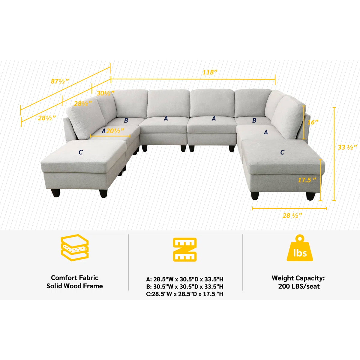 Akari Cloud Modular Sectional
