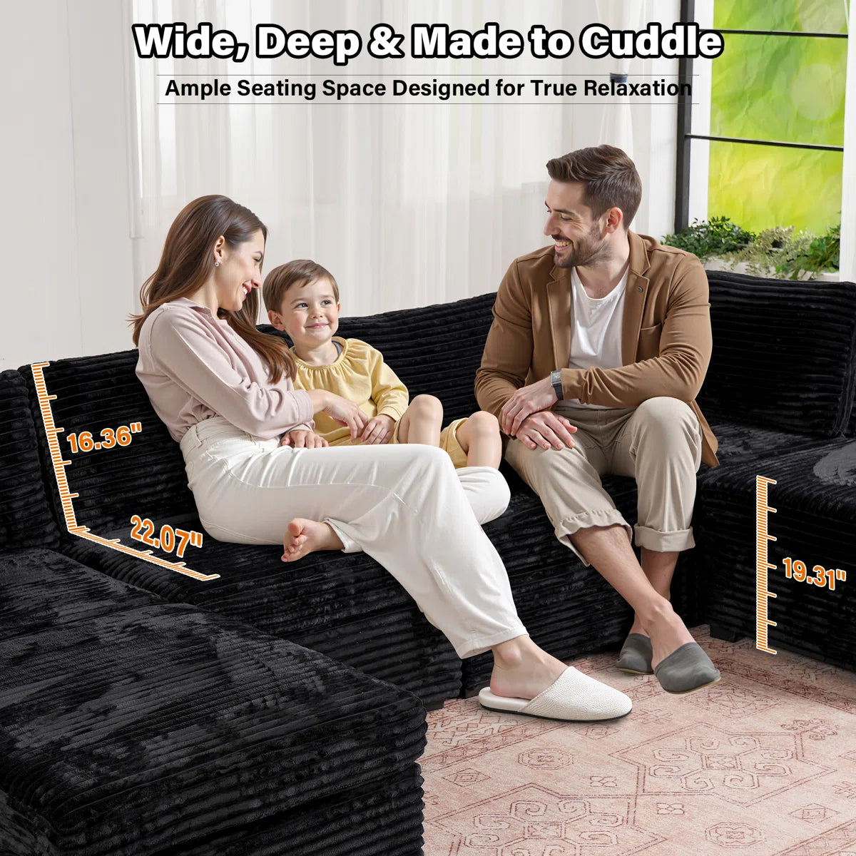 Mika Kustas Sleeper Sectional