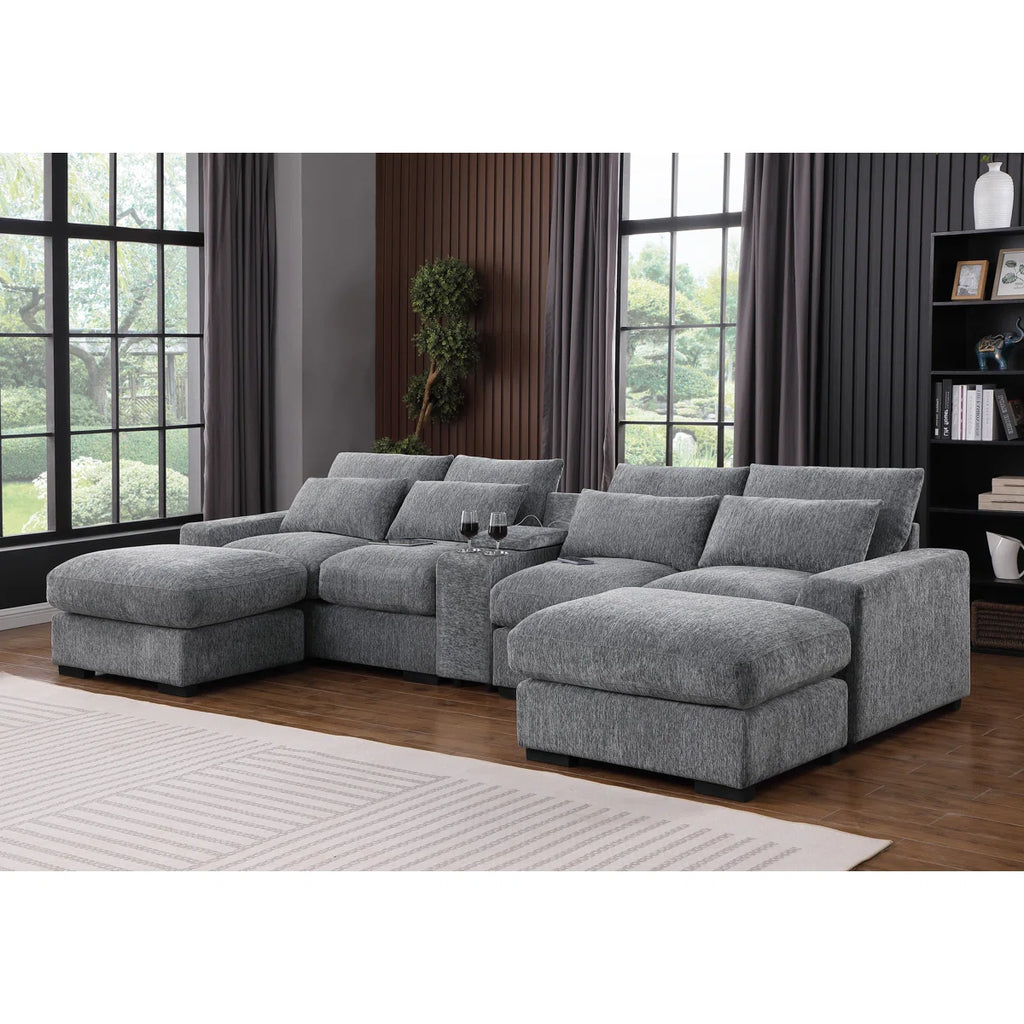 Aya Wauseon Convertible Sectional